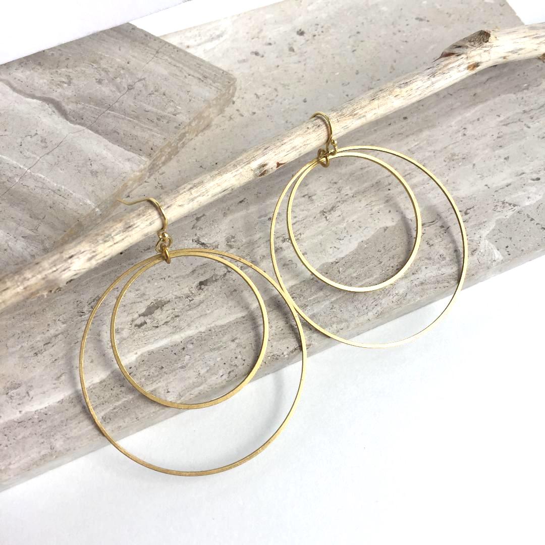 Electric Picks Ali Hoop Earring - Gold