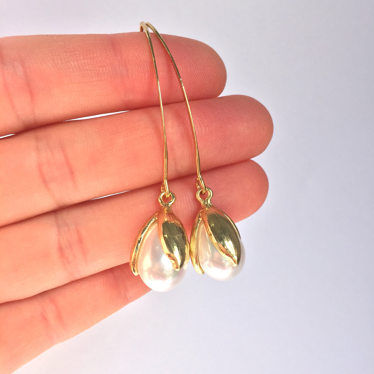 ピアス LAZY DAWN pearl flower hook earring Untitleddesign-2021-06-