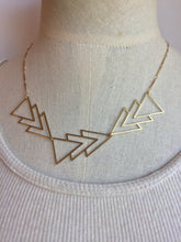 Brass Angles Necklace