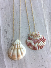 Hawaii Shell Necklace, both red and white necklaces