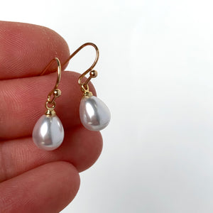 Pearl Drop Earrings, JPeace Designs