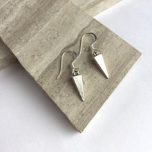 Silver small Spike Earrings