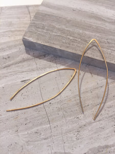 Threader Earrings — Gold